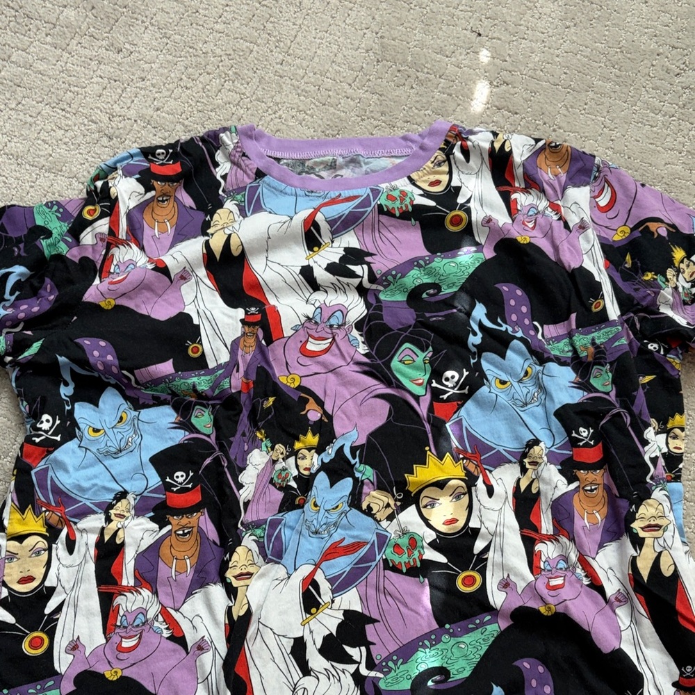 Cakeworthy Disney villains shirt